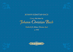 Notebook for Johann Christian Bach